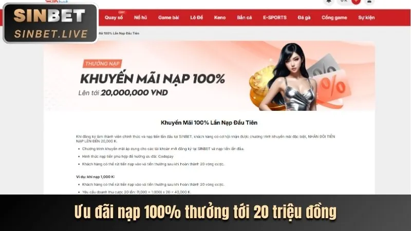 Thưởng nạp tiền ku11 nổ hũ